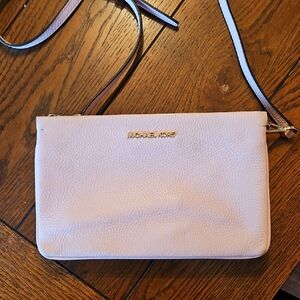 Michael Kors Pink Leather Crossbody Bag